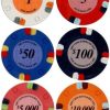 25PC 13.5G LUCKY HORSESHOE CLAY POKER CHIPS (12 COLORS) - Image 3