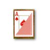 COPAG Texas Hold'Em Plastic Poker Size Jumbo Index Single Deck Red - Image 2